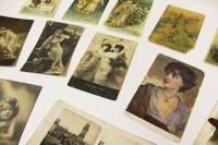 Почтовые карточки 1905-1916 гг. с письмами. Рождество, портретные фото (12 штук, все на фото)