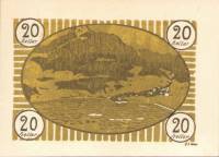 (№1920) Банкнота Австрия 1920 год "20 Heller"