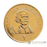 (062) Монета Польша 2003 год 2 злотых "Станислав Лещинский"  Латунь  UNC