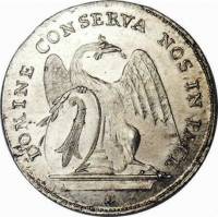 (№1785km178(basel)) Монета Швейцария 1785 год frac12; Thaler