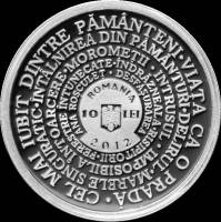 () Монета Румыния 2012 год 10  ""   Биметалл (Серебро - Ниобиум)  AU