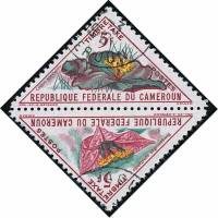 (№1963-43) Лист марок Камерун 1963 год "Костус Бугенвилии", Гашеный