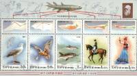 (№1999-423) Блок марок Корея Северная 1999 год "190-й день рождения Чарльза Дарвина", Гашеный