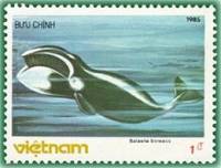 (1985-083) Марка Вьетнам "Сейвал"    Морские животные III Θ