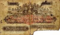 (№1858P-S95) Банкнота Индия 1858 год "1,000 Rupees"