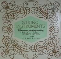 Пластинка виниловая , С.Вайс И. Бах Мелодия 300 мм. Excellent