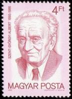 (1988-059) Марка Венгрия "Альберт Сент-Дьёрдьи"    Венгерские нобелевские лауреаты II Θ