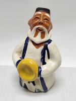 Статуэтка Бабайка с лепешкой Узбекистан высота 8 см