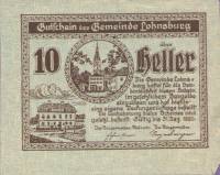 (№1920) Банкнота Австрия 1920 год "10 Heller"
