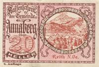 (№1920) Банкнота Австрия 1920 год "20 Heller"