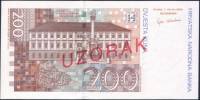 (,) Банкнота Хорватия 2002 год 200 кун "Степан Радич"   UNC