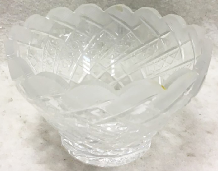 Салатник-конфетница, стекло (сост. на фото)