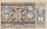 (№1920) Банкнота Австрия 1920 год "50 Heller"