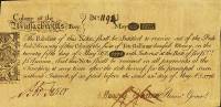 (№1775P-S1200) Банкнота США 1775 год "10 Shillings"