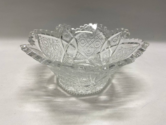 Салатник хрусталь 25 см