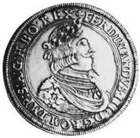 (№1644km920) Монета Австрия 1644 год 1 Thaler