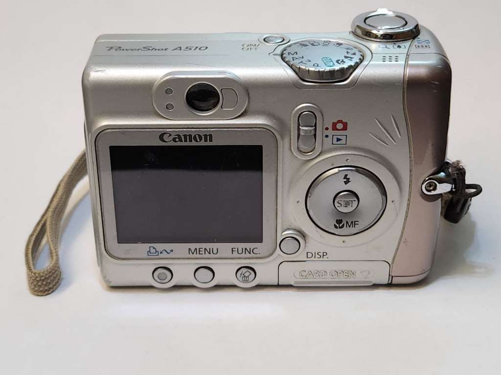 Фотоаппарат цифровой Canon PowerShot A510  Малазия  Рабочий