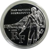 (№2006km1445) Монета Франция 2006 год frac14; Euro (Жан Батист Бернадот)