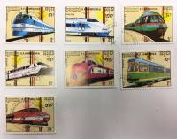 --  Набор марок Камбоджа 7 шт.  Гашёные , III Θ