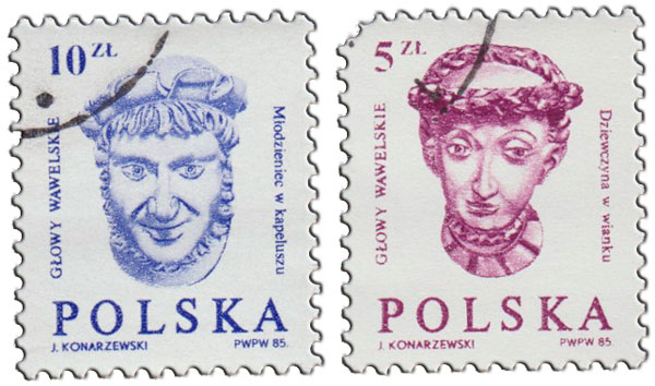 (1985-) Марка Польша &quot;&quot;      III не использовать Θ