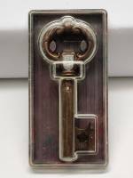 Сувенир Ключ 200 лет Днепропетровск штопор открывашка металл СССР в футляре