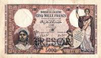 (№1945P-113a.2) Банкнота Франция 1945 год "5,000 Francs"