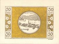 (№1920) Банкнота Австрия 1920 год "50 Heller"