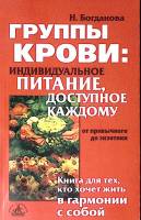 Книга Группы крови 2003 Н. Богданова СПб Мягкая обл. 160 с. Без илл.