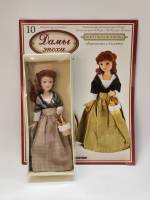 Кукла фарфор Дамы эпохи 10 Фортуната Искиердо с журналом