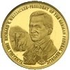 () Монета Танзания, Объединенная Республика 1992 год 10000  ""   Биметалл (Платина - Золото)  UNC