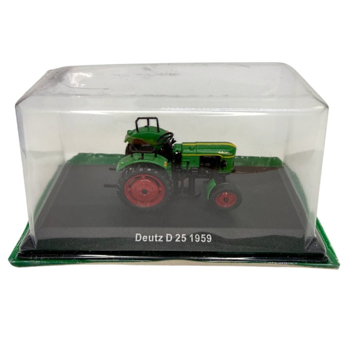 Тракторы история люди машины модель Deutz D 25 1959 в коробке блистере без журнала