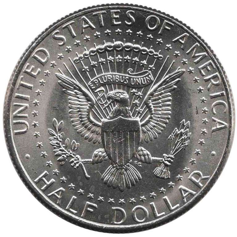 (2015d) Монета США 2015 год 50 центов  3. Основной тип Кеннеди Медь-Никель  UNC
