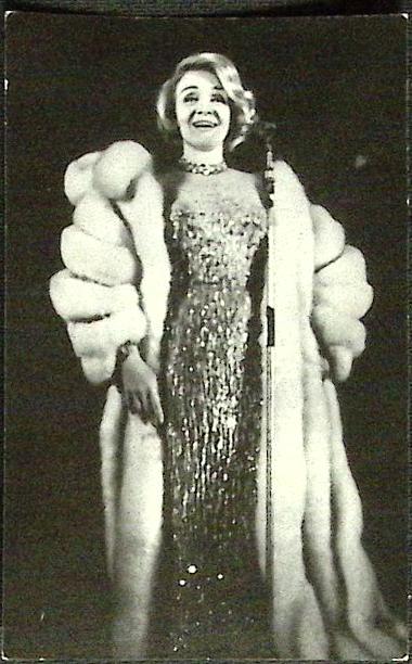 Открытка "Киноискусство. Марлен Дитрих", 1986 г.