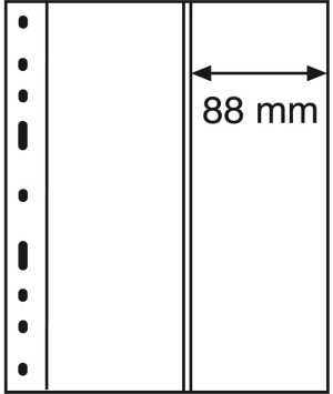 Лист Optima 2VC на 2 банкноты. Упаковка (10 шт.). Германия, 302388