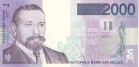 Bartholome Verplaetse Банкнота Бельгия 1994 год 2 000 франков Виктор Орта   XF