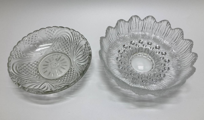Салатники, хрусталь, СССР, 2 шт