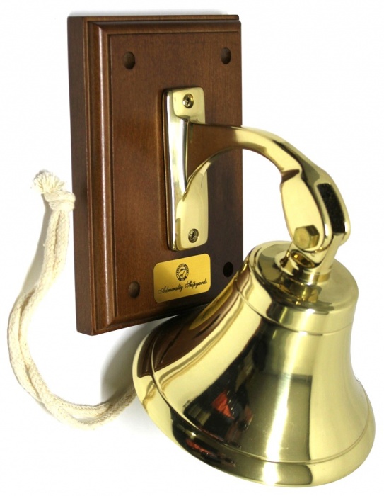 Рында сувенирная &quot;Адмиралтейские верфи&quot;, новая, 20*20 см. (сост. отл)