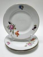 Тарелки 3 шт десертные ГДР диаметр 17 см