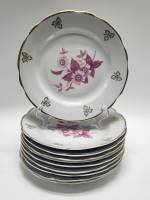 Тарелки десертные Коростень 10 штук диаметр 17 см