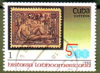 (1988-075) Марка Куба "Марка Кубы 193"    История Латинской Америки III O