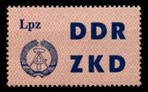 (1963-) Марка Германия (ГДР) &quot;&quot;    ZKD 4 III Θ