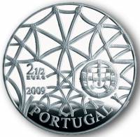 () Монета Португалия 2009 год 2,5 евро ""  Никель  AU