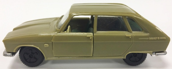 Игрушка-машинка &quot;Renault 16&quot;, СССР (сост. отл.)