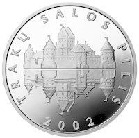 () Монета Литва 2002 год 50 лит ""   AU