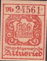 (№1920) Банкнота Германия 1920 год "3 Pfennig"