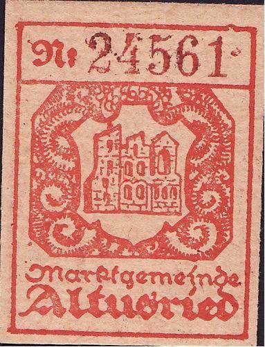(№1920) Банкнота Германия 1920 год &quot;3 Pfennig&quot;