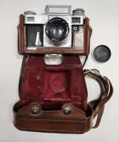 Фотоаппарат плёночный Киев Объектив Юпитер 8 СССР  