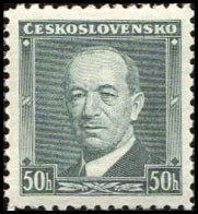(1936-007) Марка Чехословакия "Э. Бенеш"    Личности (Стандартный выпуск) III Θ