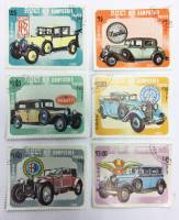 --  Набор марок Камбоджа 6 шт.  Гашёные , III Θ