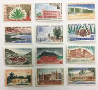 (--) Набор марок Мадагаскар "12 шт."  Негашеные  , III O